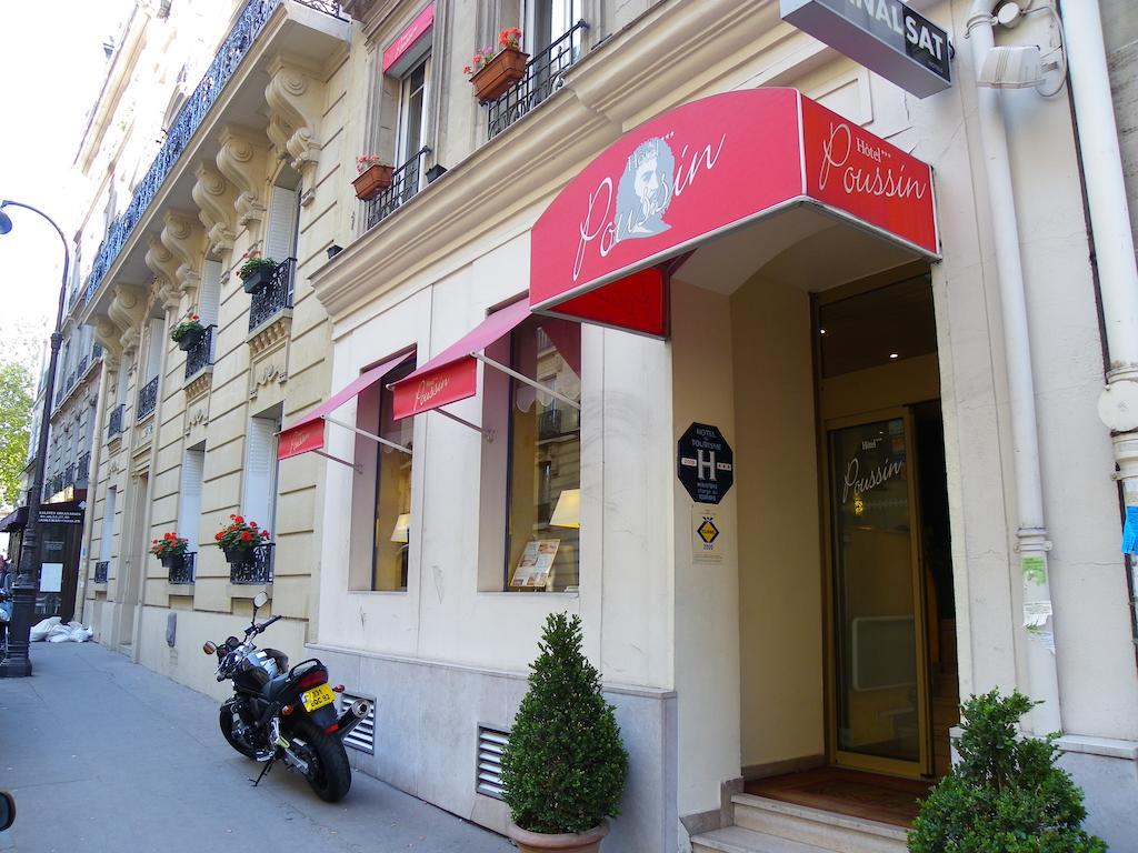 Hotel Poussin Paris Exterior foto